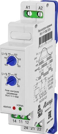 Реле контроля однофазного напряжения РКН-1М-15 УХЛ2 (спец.) Меандр A8302-16937428