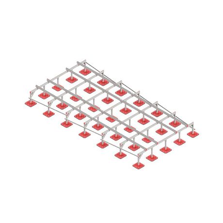 Конструкция опорная для установки оборудования TECHNORAPTOR FOOT 3000х6000 тип 2 HD КМ TR0265 КМ-Профиль