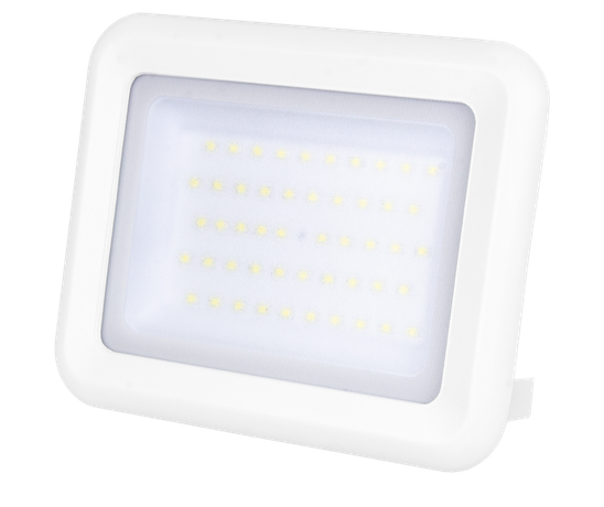 Прожектор светодиодный ДО-50w WH 6500K IP65 (белый корпус) Jazzway - 5013827