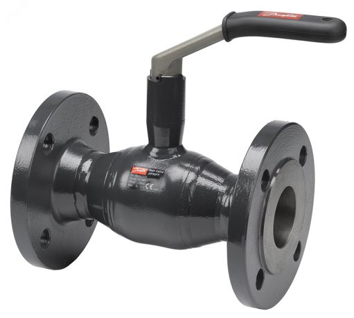 Кран шаровой полнопроходной Ду125 Ру16 с ручкой JIP FF - 065N1845 Danfoss