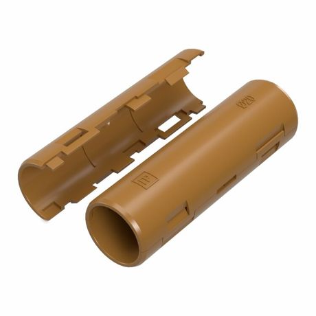 Муфта разборная d20 мм бук (70шт/840шт уп/кор) Промрукав | PR13.0422 Строитель