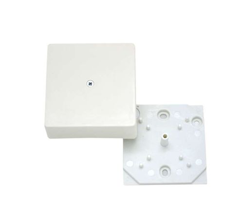 Коробка распределительная 75х75х30 без клеммника, белая | КРК2702-01 HEGEL