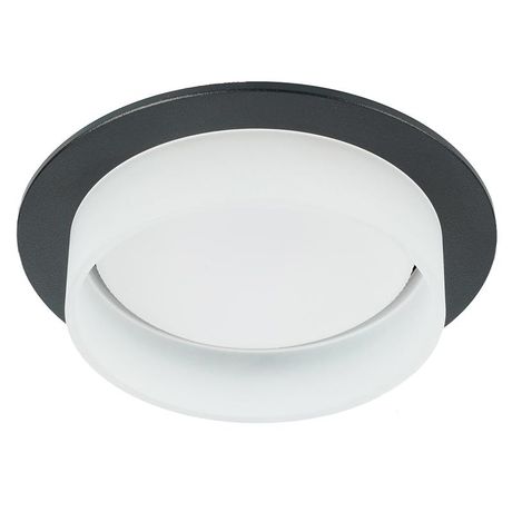 Светильник ДВО-15w GX53 без лампы черный - 51936 FERON