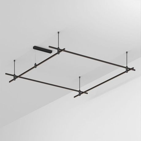 Трек ART-APRIORI-QUADRAT-ROD-400-2000x2000 (BK) (ARL, IP20 металл, 3 года) - 048523 Arlight