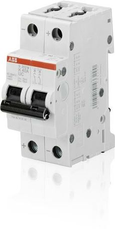 Выключатель автоматический двухполюсный S202M UC 8А K 10кА (S202M K8UC) | 2CDS272061R0407 ABB