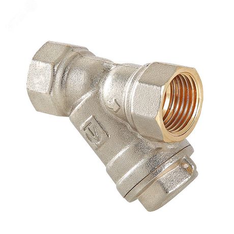 Фильтр ВВ 1/2' сетчатый, косой, никелированный - VT.192.N.04 VALTEC AF1920004