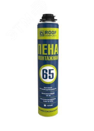 Пена монтажная Roof Complect 65 зимняя (850гр) - 345838 Руфкомплект