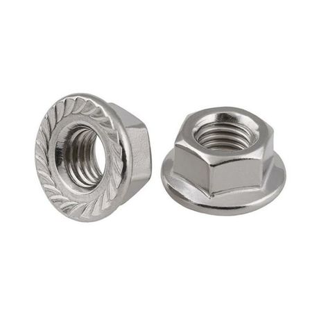 Гайка шестигранная с фланцем (DIN 6923) М6 ( 0,00286 кг) | 928647 Tech-KREP