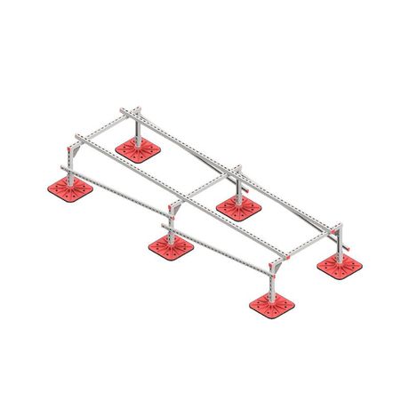 Конструкция опорная для установки оборудования TECHNORAPTOR FOOT 1000х3000 HD КМ TR0213 КМ-Профиль