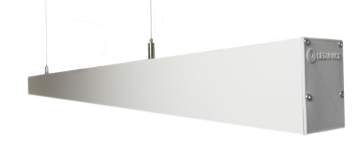 Светильник светодиодный ECO CLASS LIGHTLINE 40Вт 3000К 3850лм IP20 линейный подвесной бел. 1500мм LEDVANCE 4058075321601 Osram