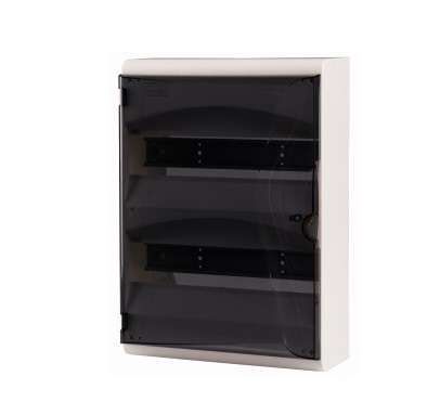 Корпус шкафа BC-A-2/26-TT-A 350х260х145мм 26-мод. прозр. дверь без задней стенки пластик EATON 101571