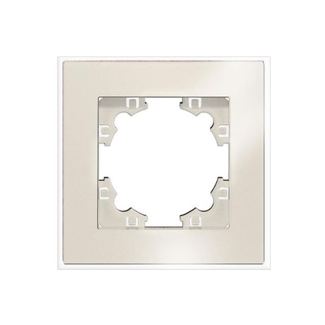 Афина рамка стеклянная одноместная, слоновая кость (ivory) (еврослот) - 2272 Союз