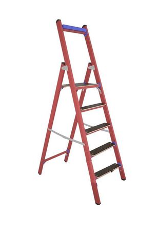 Стремянка диэлектрическая ССД-1.3 Евро Телеком с симметричной опорой стеклопластик. Антиток Д413777 Диэлектрик