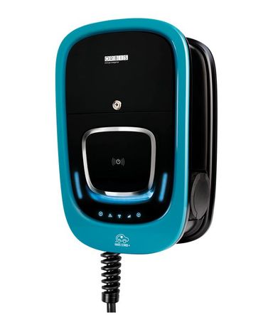 Зарядная станция для электромобилей VIARIS COMBI + 7,4 kW 5m Кабель T2 Розетка T2S WiFi+Ethernet - OB94P22CHA2 ORBIS