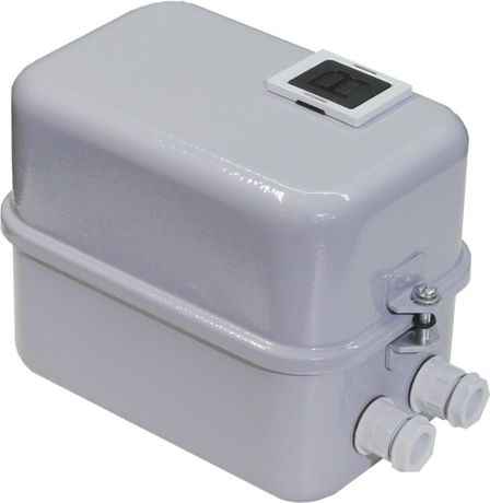 Пускатель электромагнитный ПМ12-010210 У2 В 10А 380В/50Гц 1НО IP54 нереверсивный с реле РТТ5-10-1 7.0-10.0А корпусе кнопкой R Электротехник ET000200