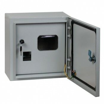 Щит учета ЩУ-1/1-1 двухдверный (ВхШхГ) 310х300х160мм IP54 IP31 Basic EKF mb54-1-2-bas