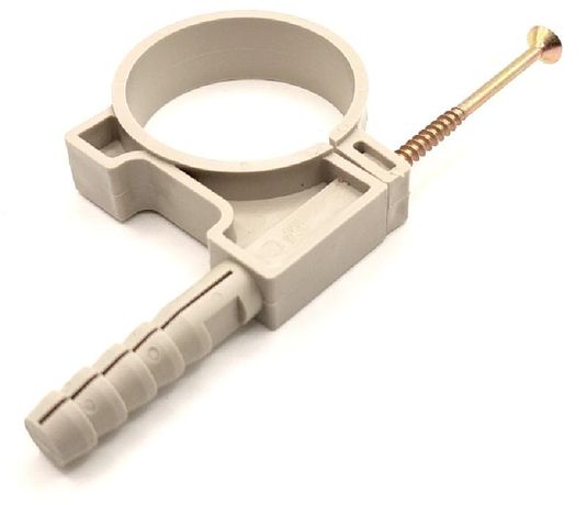 Дюбель-хомут крепление для труб "бобры" 50 RTP 37822