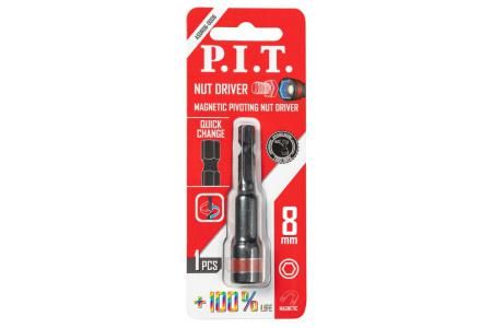 Бита с торцевой головкой магнитная 65x8 мм - ASDR06-0008 PIT