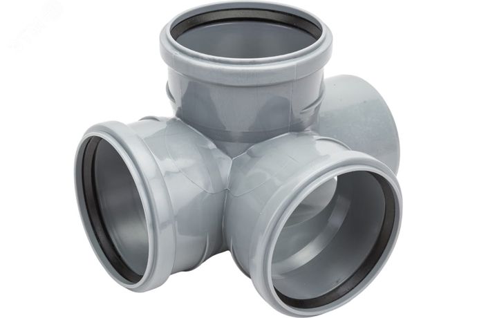 Крестовина двухплоскостная 87.5 град. 110 х - 1201102 Политэк