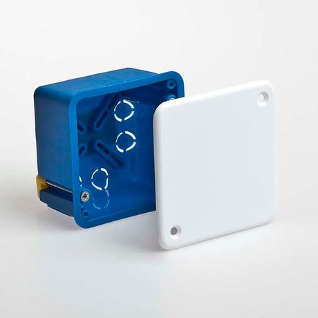 Коробка распределительная с/у 70х70х45 (для полых стен) | 10178 Рувинил TYCO