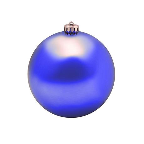 Елочная фигура Шар 15 см цвет синий матовый - 502-303 NEON-NIGHT
