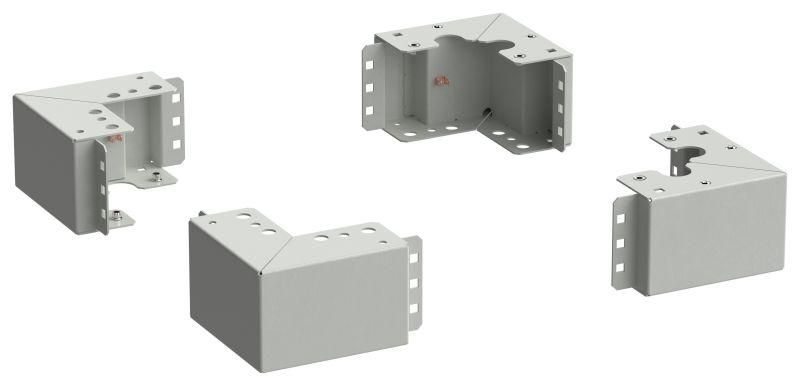 Уголок цоколя h=100мм сер. (уп.4шт) LINEA S ITK LS-BC35-B0-01 IEK