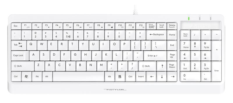 Клавиатура Fstyler FK15 бел. USB A4TECH 1431332