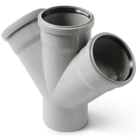 Крестовина одноплоскостная (Полипропилен) 50x50x50/45 - 855545 PRO AQUA