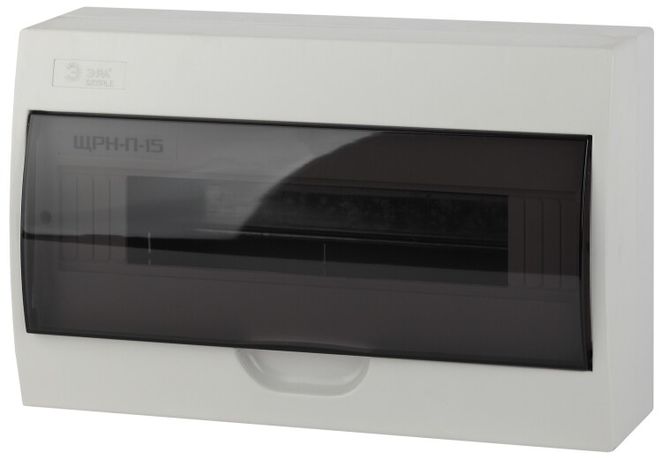Бокс пластиковый навесной ЩРН-П-15 15 мод. SIMPLE | Б0041526 ЭРА