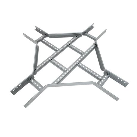 Ответвитель для лотка Х-образ. лестн. 150х100 сталь 1.5мм LXD100-150-1.5 HD КМ LO12236 КМ-Профиль