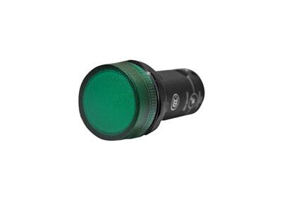 Лампа CL-502G зеленый со встроенным светодиодом 24В AC/DC | 1SFA619402R5022 ABB