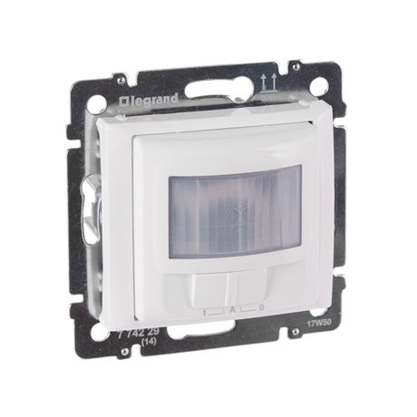 Датчик движения с возможностью ручного управления пассивный инфракрасный без нейтралибелый VALENA - 774229 Legrand