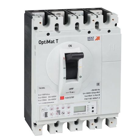 Выключатель автоматический OptiMat T630V ETA 630A 4P | 356713 КЭАЗ