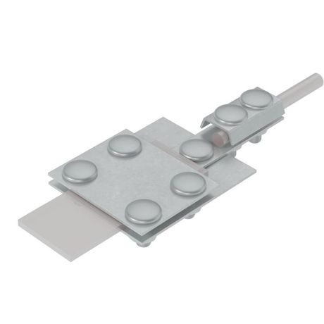 Универсальный контрольный соединитель полоса до 40 мм пруток Ø 5-8 INOX304 | UKS-B40-D5-8 КМ-профиль KS-B40-D5-8 MA0080