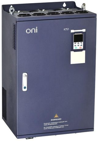 Преобразователь частоты K751 380В 3Ф 185-200кВт 340-377А ONI K751-33-185200M IEK