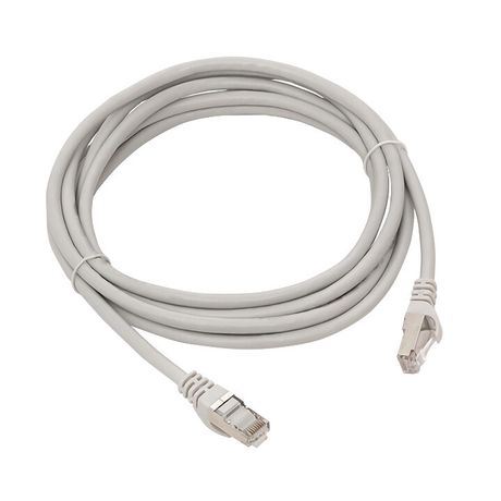 Патч-корд TERACOM PRO Cat.6 экранированный FTP оболочка LSZH серый (3,0м) | TRP-6FTP-LSH-3M-GY EKF