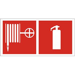 Пластина Пожарный кран и огнетушитель BL-3517.F35 - a18604 BS