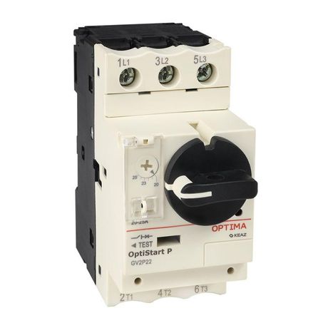 Выключатель автоматический OptiStart P GV2P03 с уставкой расцепителя 0,25-0,40A | 372898 КЭАЗ