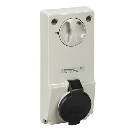 ПАНЕЛЬНАЯ РОЗЕТКА UNIKA Б/ЗАЩ 16A 3PE 480-500 IP44 | 82037 Schneider Electric APC