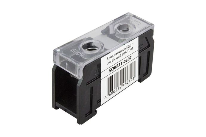 Блок зажимов БЗД-1 до 25 мм2 90A | SQ0531-0307 TDM