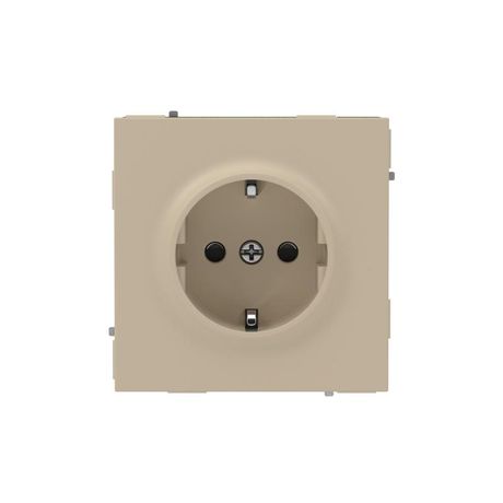 Розетка силовая KANT 2P+E защ. шторки ванильн. марципан DKC 7015003 ДКС DKC арт. 7015003