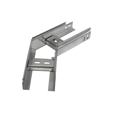 Угол горизонтальный 45 градусов лестничный 400х150 (1,2 мм) | PR08.5264 Промрукав Строитель