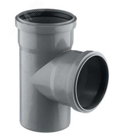 Тройник канализационный 87.5 град. 50 х - 205087 Политэк