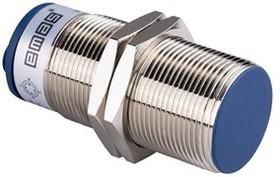 Датчик индуктивный M30 12-24 V DC дист. 10мм NPN-NO 400Гц разъем M12 EMAS SIM30FM1NSX