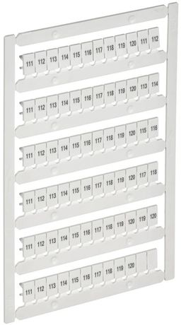 Маркер для CTS/CP 4кв.мм "111-120" ARMAFIX IEK AF-CT10D-M-004-12 IEK арт. AF-CT10D-M-004-12