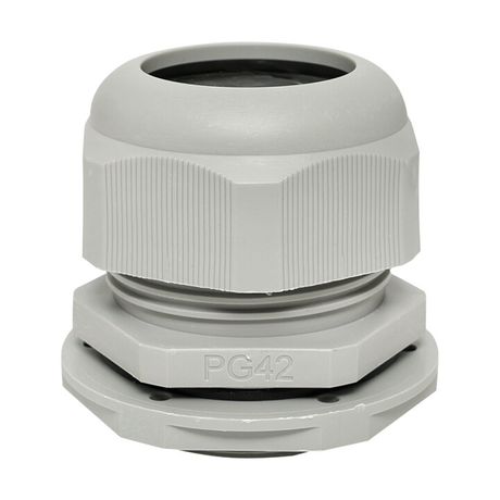 Сальник PG42 IP54 (1 шт) d отв. 53 мм / провод. 32-38 PROxima | plc-pg-42-1-r EKF