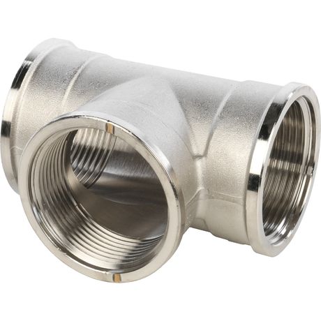 Тройник ВВ никелированный 1'1/2 - SFT-0020-000112 STOUT RG008Q0QT06VVR