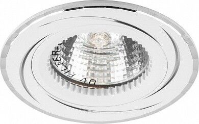 Светильник точечный встраиваемый под лампу GS-M361W MR16 50W G5.3 белый | 28344 FERON бел