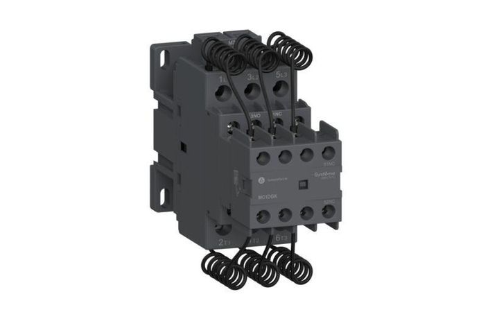 КОНТАКТОР MC1D ДЛЯ КОНДЕНСАТОРНЫХ БАТАРЕЙ 10 КВАР 1НО/2НЗ 110V 50/60ГЦ | MC1DEKF7 Systeme Electric APC