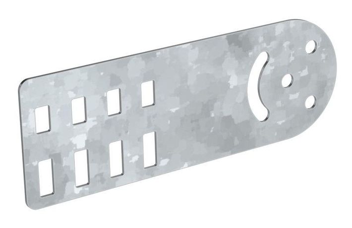 Пластина шарнирная h=80мм HDZ | CLM51D-PSH-080-HDZ IEK